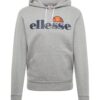 ELLESSE Bluză de molton 'Gottero'  albastru noapte / gri amestecat / portocaliu mandarină / roșu rodie