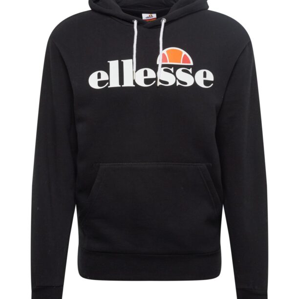 ELLESSE Bluză de molton 'Gottero'  portocaliu / roșu orange / negru / alb