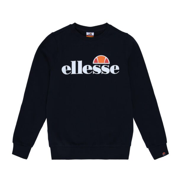 ELLESSE Bluză de molton 'Suprios'  bleumarin / portocaliu / roșu deschis / alb