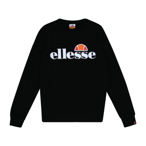 ELLESSE Bluză de molton 'Suprios'  portocaliu mandarină / roșu rodie / negru / alb