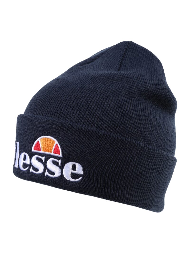 ELLESSE Căciulă 'Velly'  bleumarin / portocaliu / roșu / alb