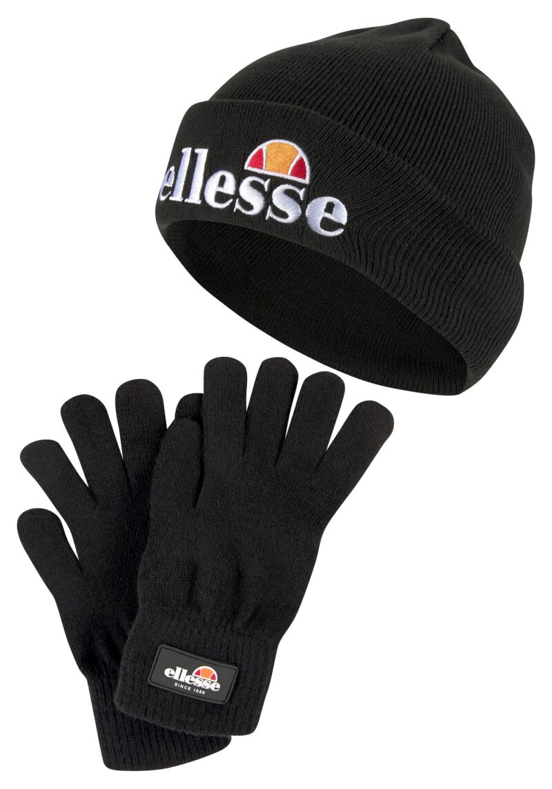 ELLESSE Căciulă  portocaliu / roșu / negru / alb