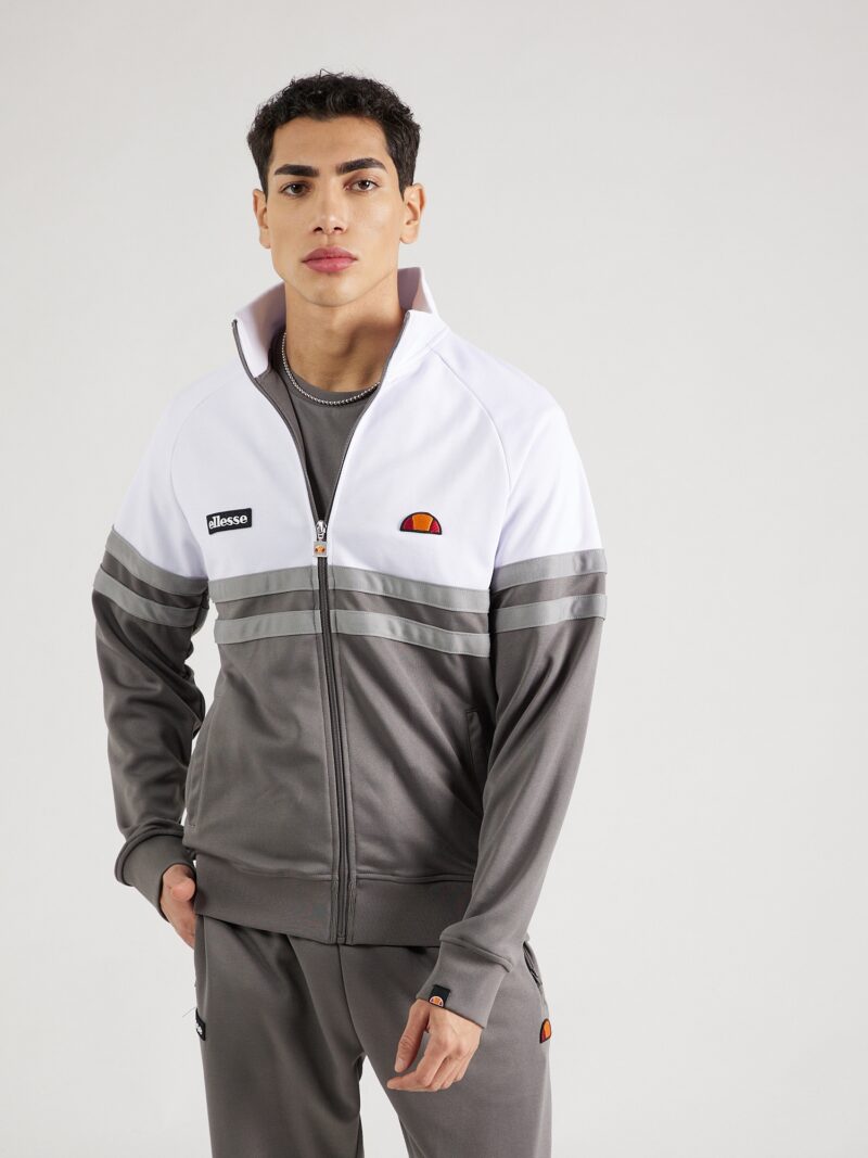 ELLESSE Hanorac 'Rimini'  gri / gri deschis / alb