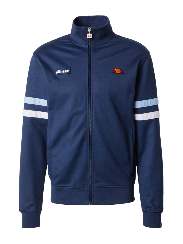 ELLESSE Hanorac 'Roma Track Top'  albastru / albastru închis / portocaliu / alb