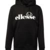 ELLESSE Hanorac sport 'Oodia OH'  negru / alb