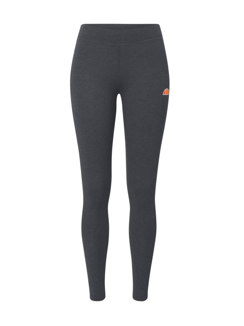 ELLESSE Leggings 'Solos 2'  gri închis / portocaliu / portocaliu închis / alb