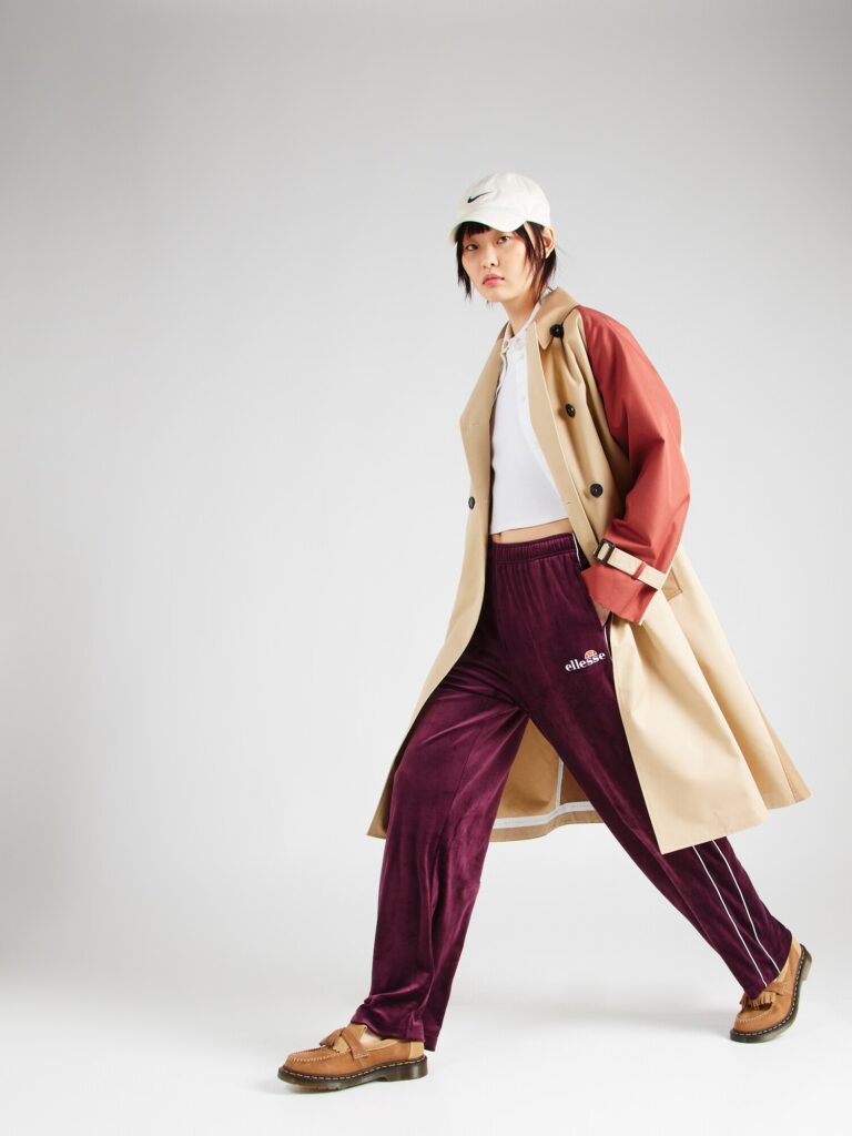 Cumpăra ELLESSE Pantaloni 'Klostertaler'  roșu burgundy