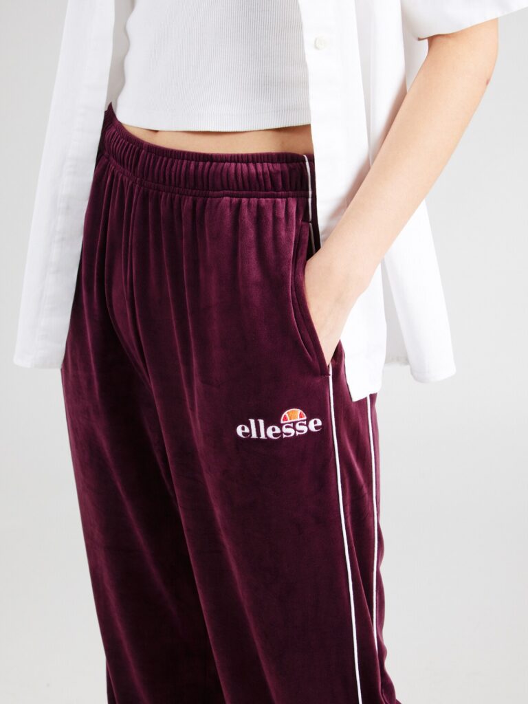 Preţ ELLESSE Pantaloni 'Klostertaler'  roșu burgundy