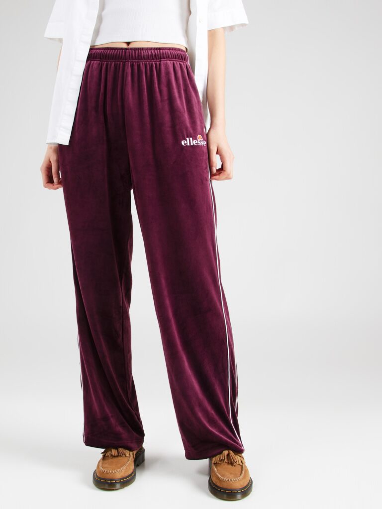 ELLESSE Pantaloni 'Klostertaler'  roșu burgundy