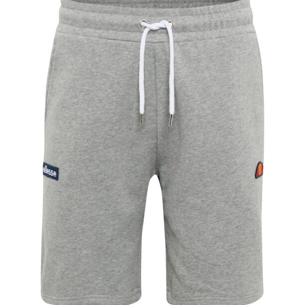 ELLESSE Pantaloni 'Noli'  bleumarin / gri / portocaliu / alb