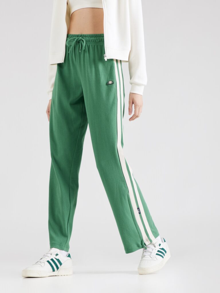 ELLESSE Pantaloni 'Tresha'  verde / alb