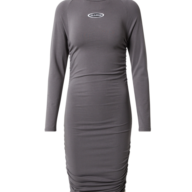 ELLESSE Rochie 'Drianna'  gri închis / negru / alb