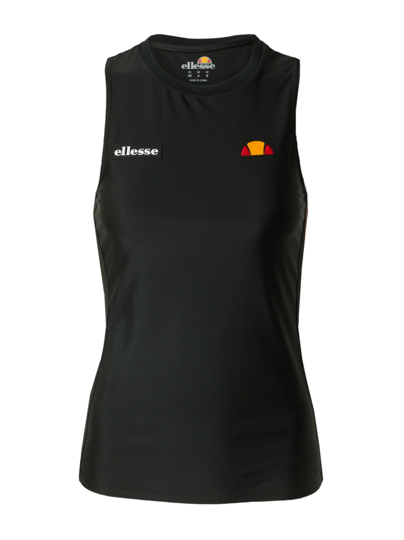 ELLESSE Sport top  portocaliu / roșu / negru / alb murdar