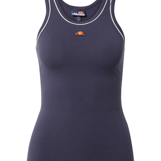 ELLESSE Top  albastru închis / portocaliu / alb