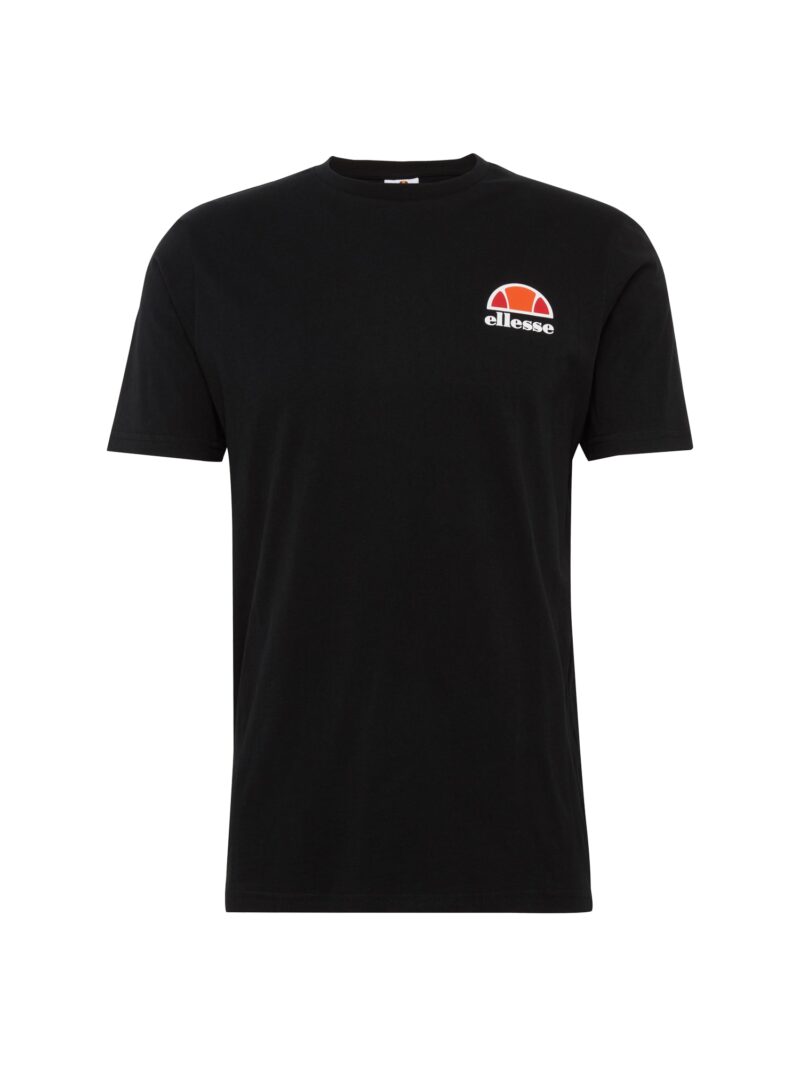 ELLESSE Tricou 'Canaletto'  roșu orange / negru / alb