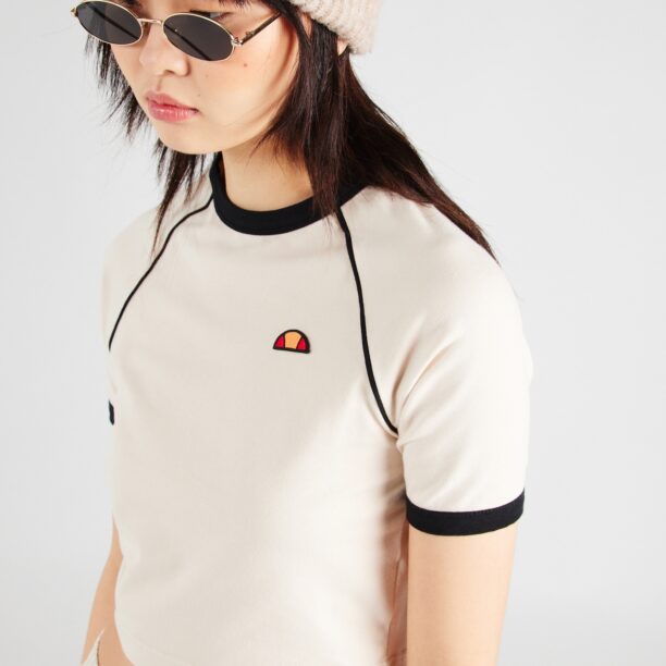 Preţ ELLESSE Tricou 'Chevalier'  bej / portocaliu / negru