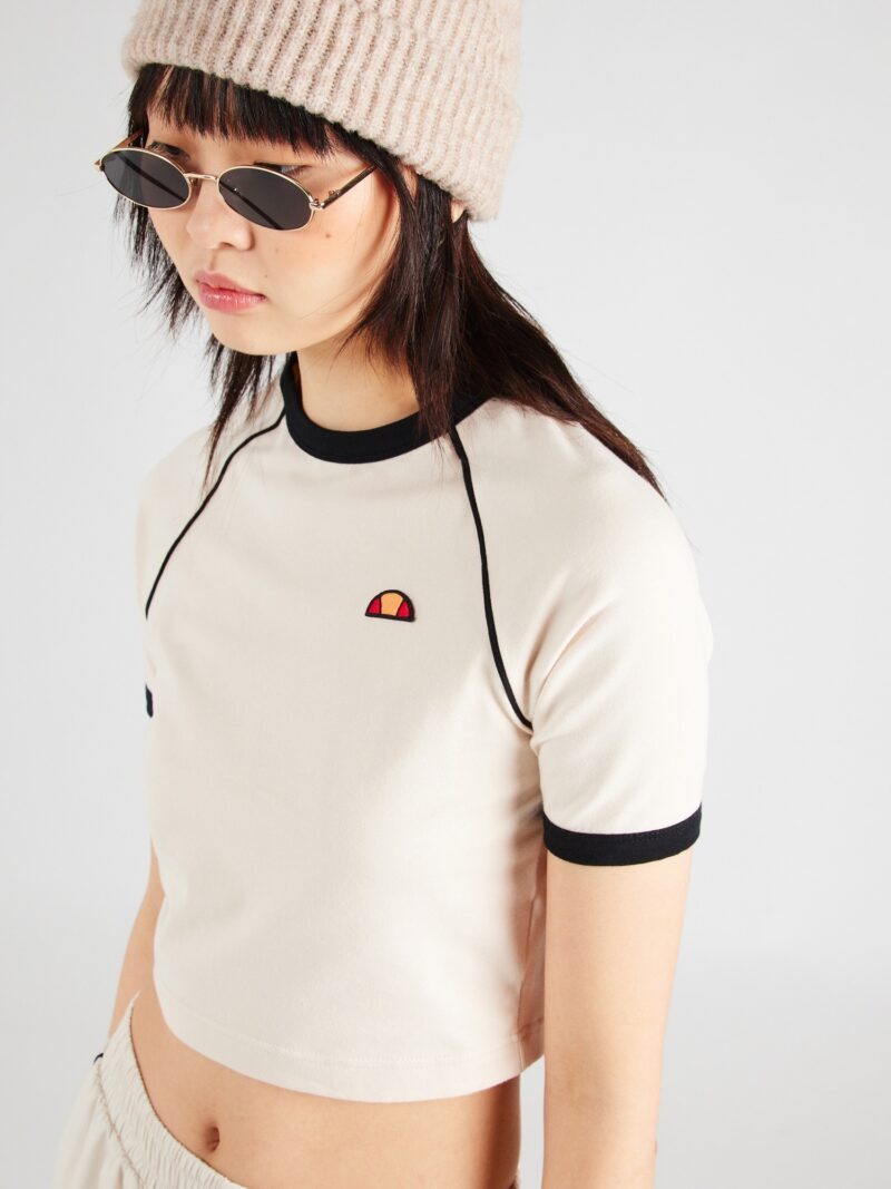 Preţ ELLESSE Tricou 'Chevalier'  bej / portocaliu / negru