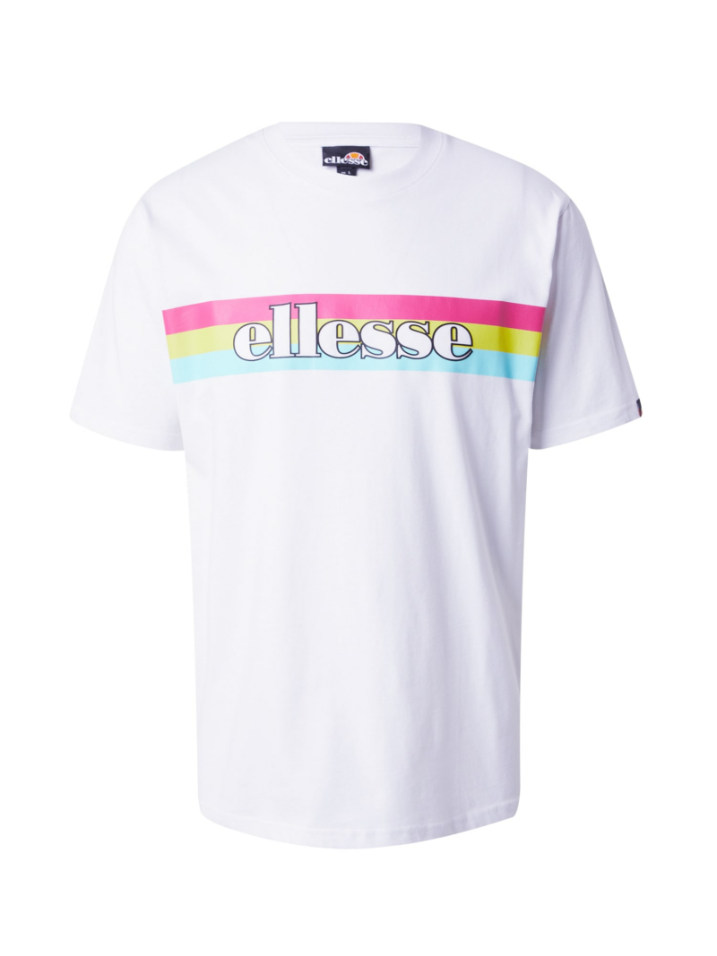 ELLESSE Tricou 'Driletto'  albastru deschis / galben / roz / alb