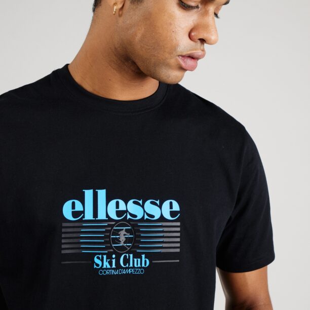 Cumpăra ELLESSE Tricou 'Eliesca'  albastru deschis / negru