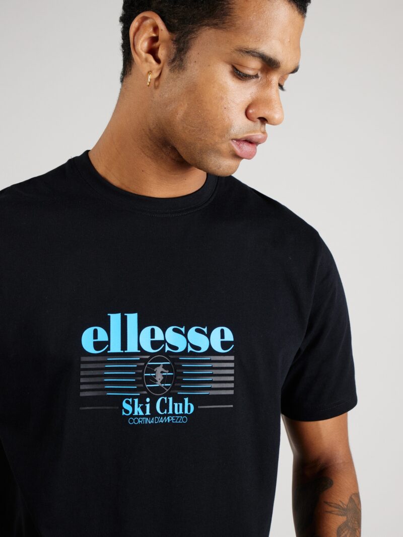 Cumpăra ELLESSE Tricou 'Eliesca'  albastru deschis / negru