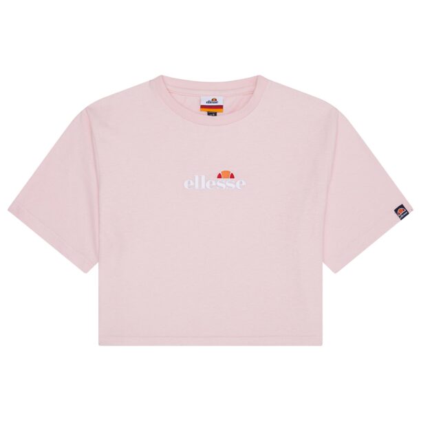 ELLESSE Tricou 'Fireball'  portocaliu / roz deschis / roșu / alb