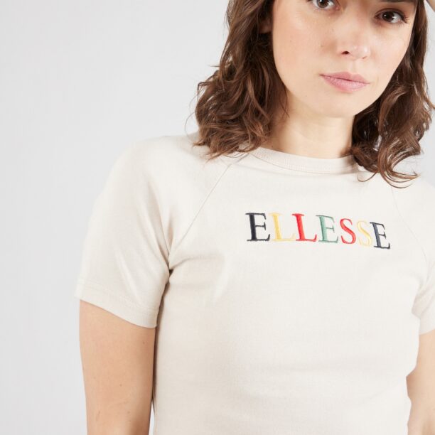 Preţ ELLESSE Tricou 'Lyndsay'  bej / albastru marin / galben / roșu