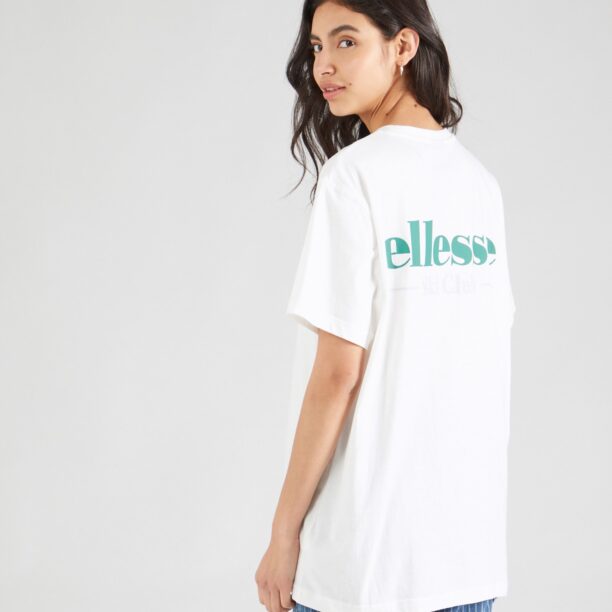 ELLESSE Tricou 'Meribel'  verde smarald / negru / alb preţ