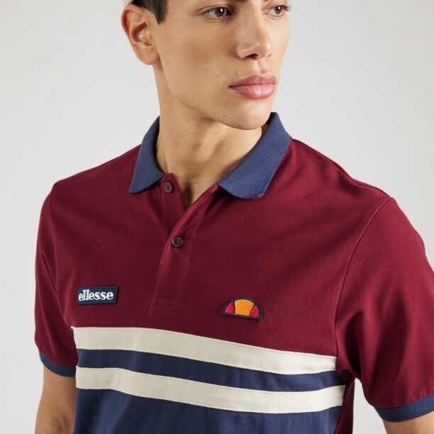 Preţ ELLESSE Tricou 'Muccia'  bleumarin / portocaliu / roșu vin / alb