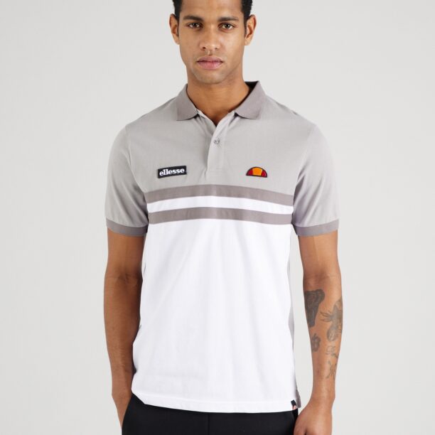 ELLESSE Tricou 'Muccia'  gri / negru / alb