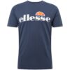 ELLESSE Tricou 'Prado'  bleumarin / portocaliu / roșu / alb