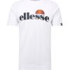 ELLESSE Tricou 'Prado'  portocaliu mandarină / roșu rodie / negru / alb