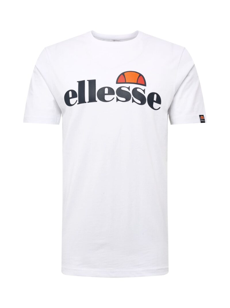 ELLESSE Tricou 'Prado'  portocaliu mandarină / roșu rodie / negru / alb