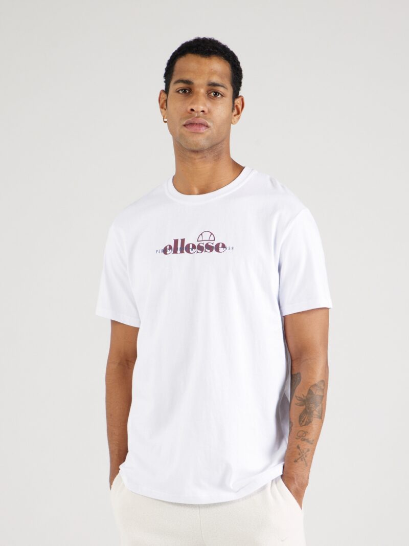 ELLESSE Tricou 'Umbirria'  albastru / mov închis / alb