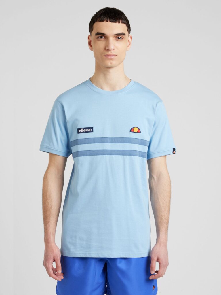 Cumpăra ELLESSE Tricou 'Venire'  opal / albastru deschis / portocaliu închis / alb