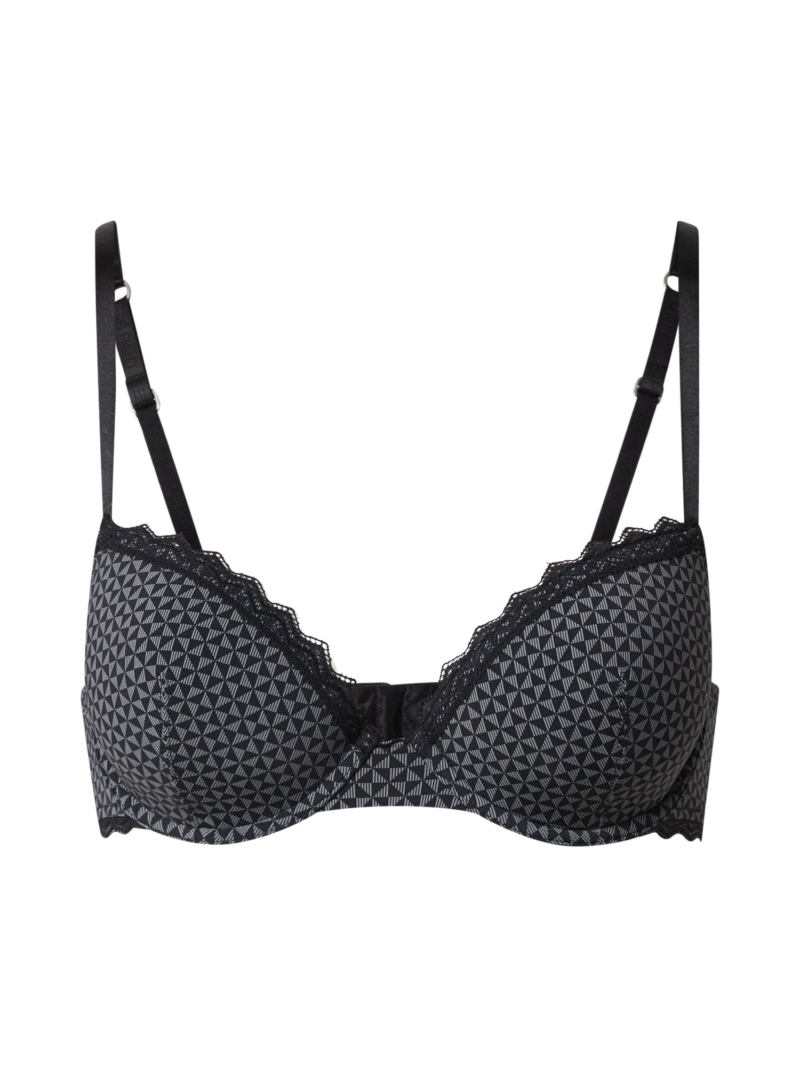 ESPRIT Sutien  gri / negru