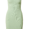 Edikted Rochie tricotat 'Sweetheart'  verde pastel