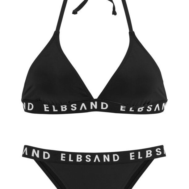 Elbsand Costum de baie două piese  negru / alb