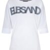 Elbsand Tricou  albastru / alb