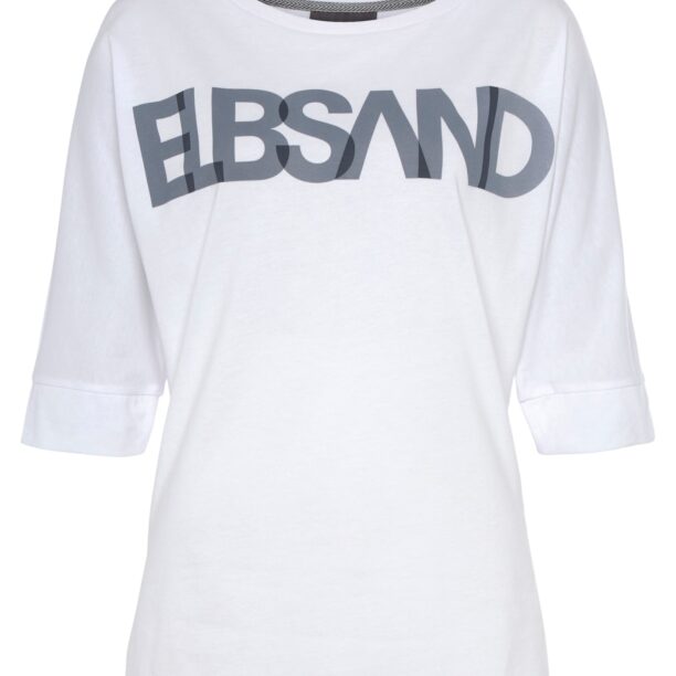 Elbsand Tricou  albastru / alb