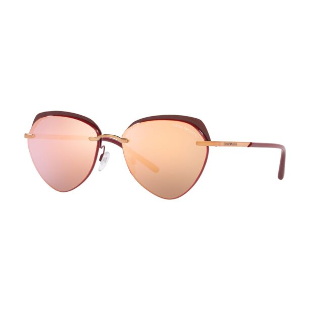 Emporio Armani Ochelari de soare '0EA2133 57 301373'  maro deschis / auriu