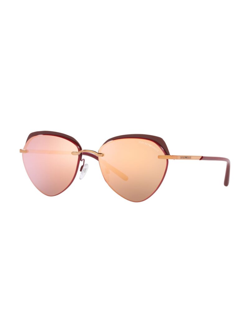 Emporio Armani Ochelari de soare '0EA2133 57 301373'  maro deschis / auriu