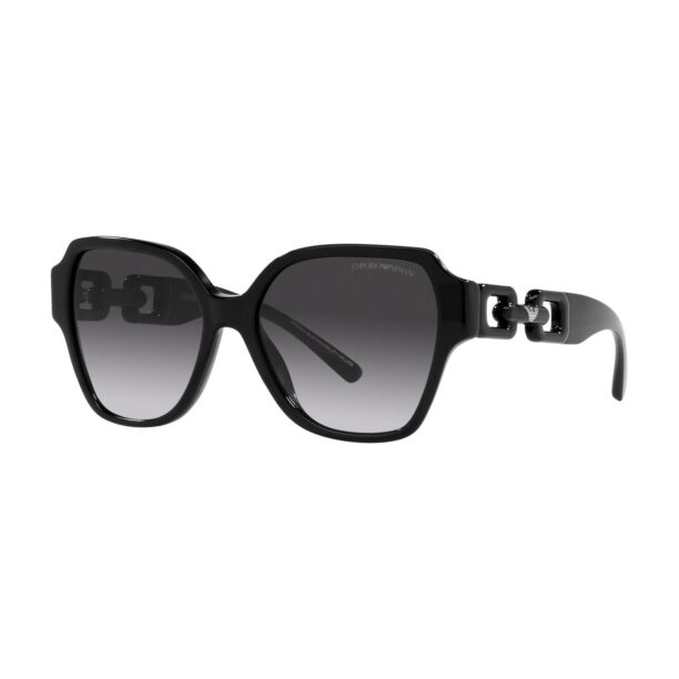 Emporio Armani Ochelari de soare  negru / argintiu