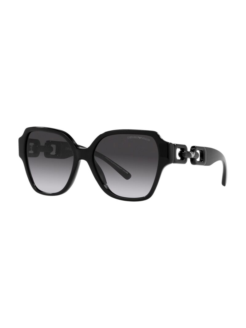 Emporio Armani Ochelari de soare  negru / argintiu