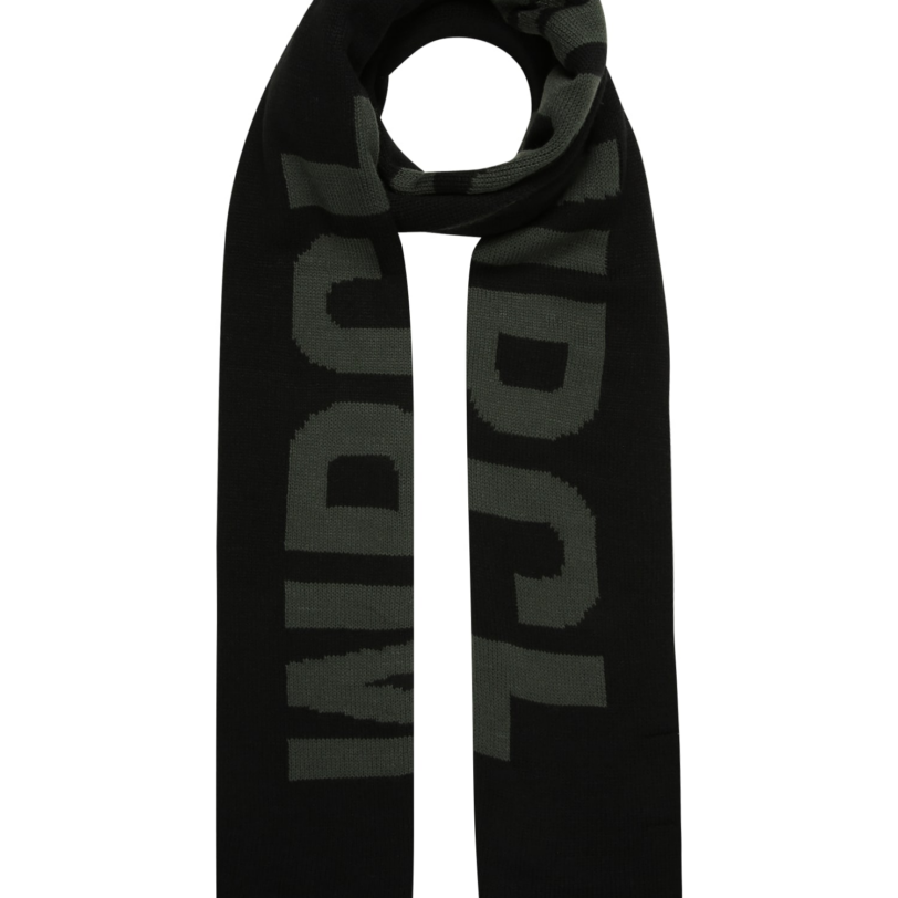 FCBM Fular 'Dustin'  verde / negru