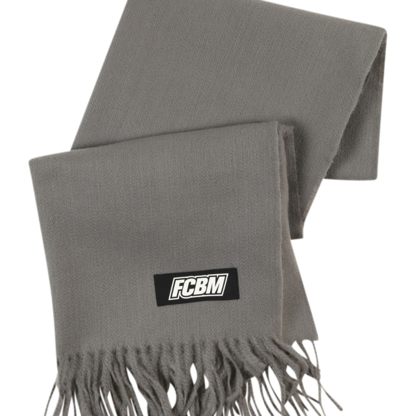 FCBM Fular 'Joris'  negru / alb