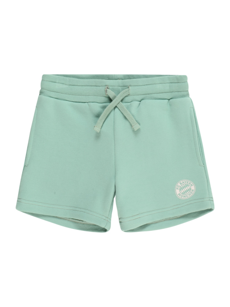 FCBM Pantaloni 'Maja'  verde pastel / alb