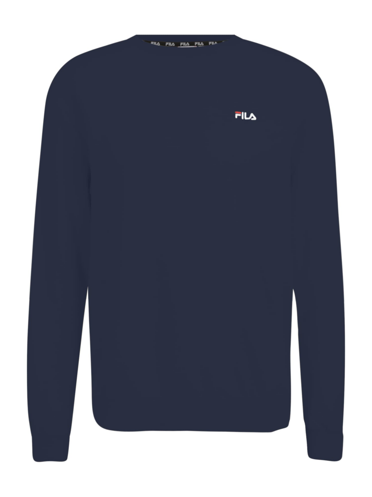 FILA Bluză de molton 'BRUSTEM'  albastru cobalt / roșu / alb