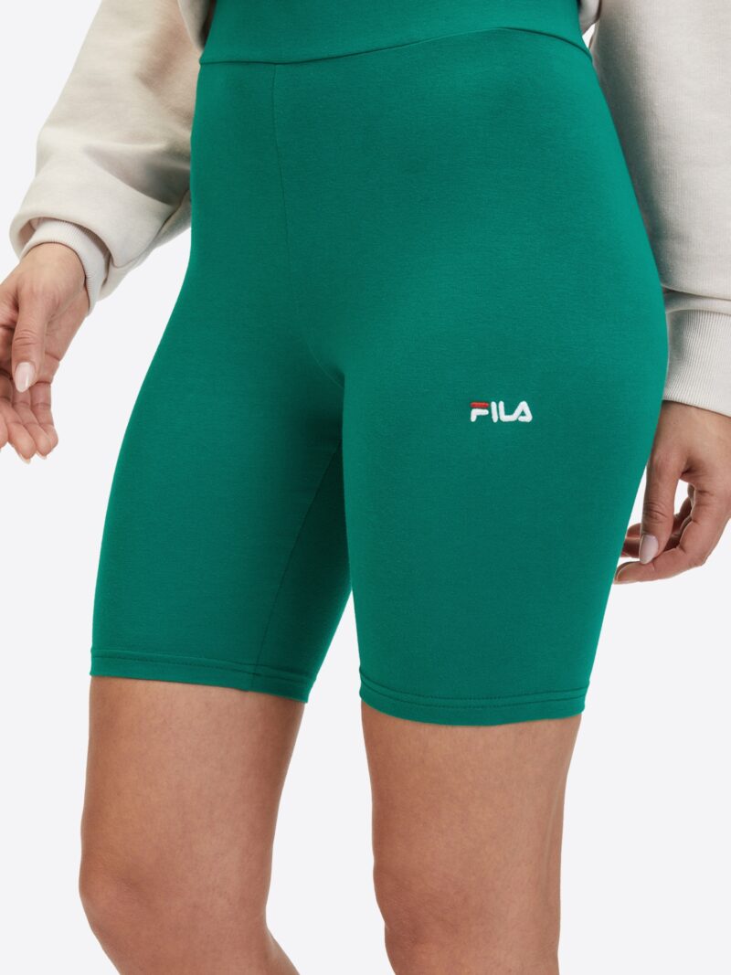 FILA Leggings  verde / sângeriu / alb