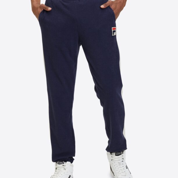 FILA Pantaloni 'LAREDO'  bleumarin / roșu / alb