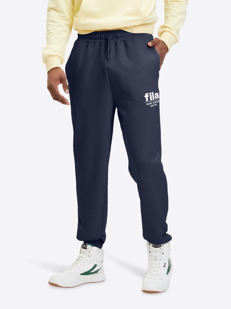 FILA Pantaloni ' LISBON '  albastru / alb